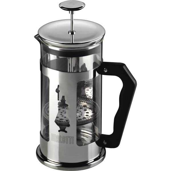 Presa franceza Bialetti Preziosa 1 L, sticla si inox