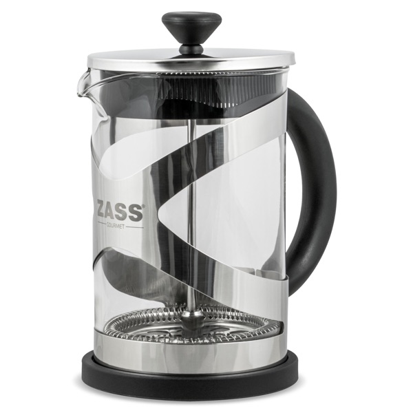 Presa franceza ZASS ZG-FPC 01, 800 ml, sticla si inox