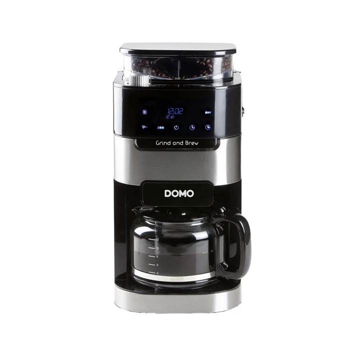Cafetiera cu rasnita DOMO, 1.5 litri