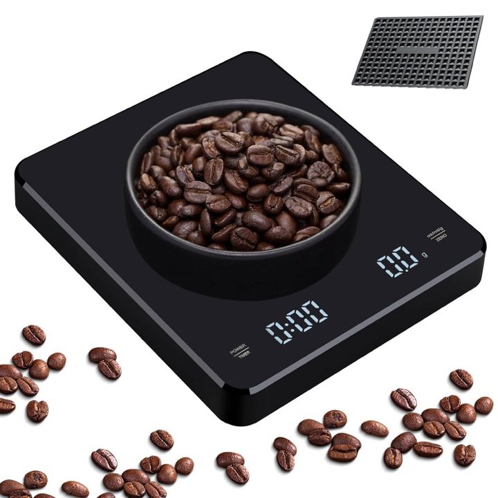 Cantar de cafea DOMAX cu timer 0.1 g 3 kg